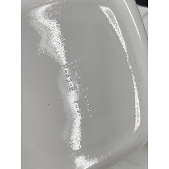 2 Vintage Corning Ware Dishes MEADOW Casserole P43B /Saucepan P89B W/LID - Picture 6 of 12